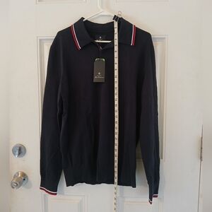 Brand New The Original Ben Sherman long sleeve polo